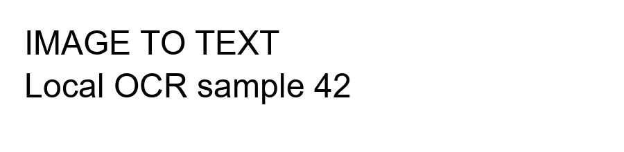 Original printed text sample 1